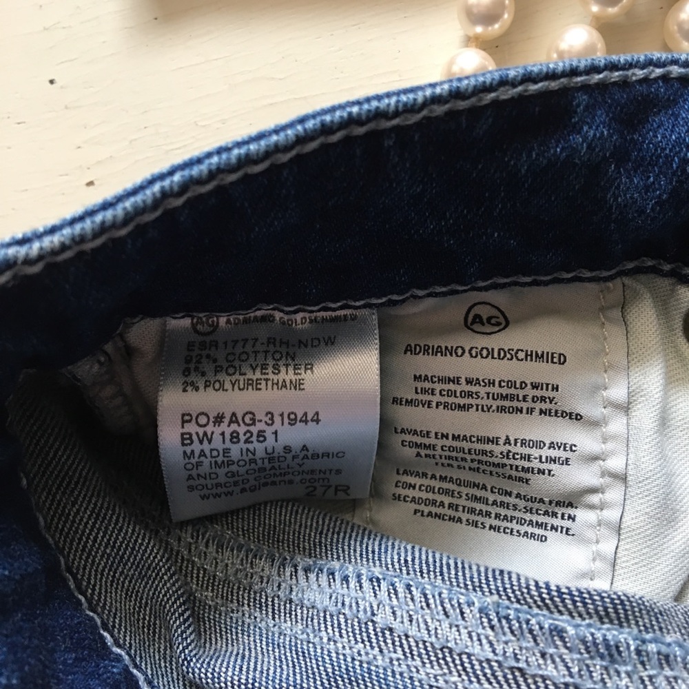 AG Adriano Goldschmied | Farrah High Rise Raw Hem - Picture 6 of 8